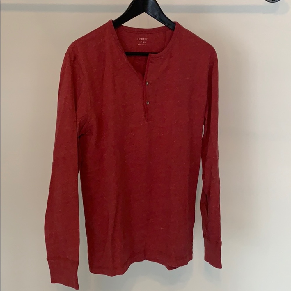 J crew Henley size large